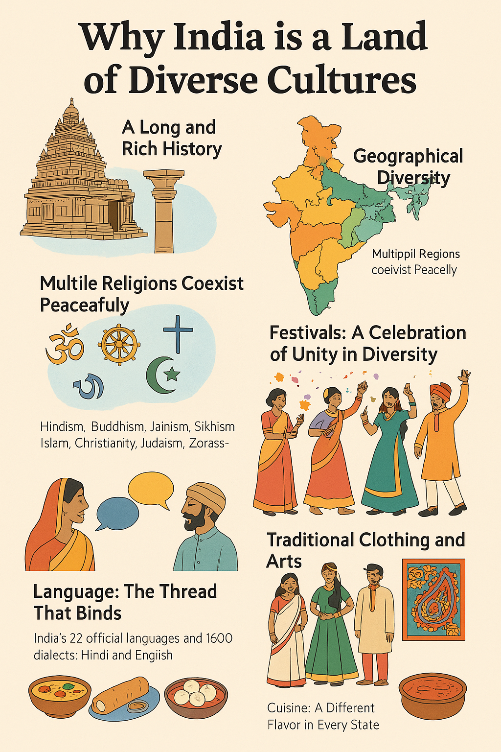 Why India is a Land of Diverse Cultures